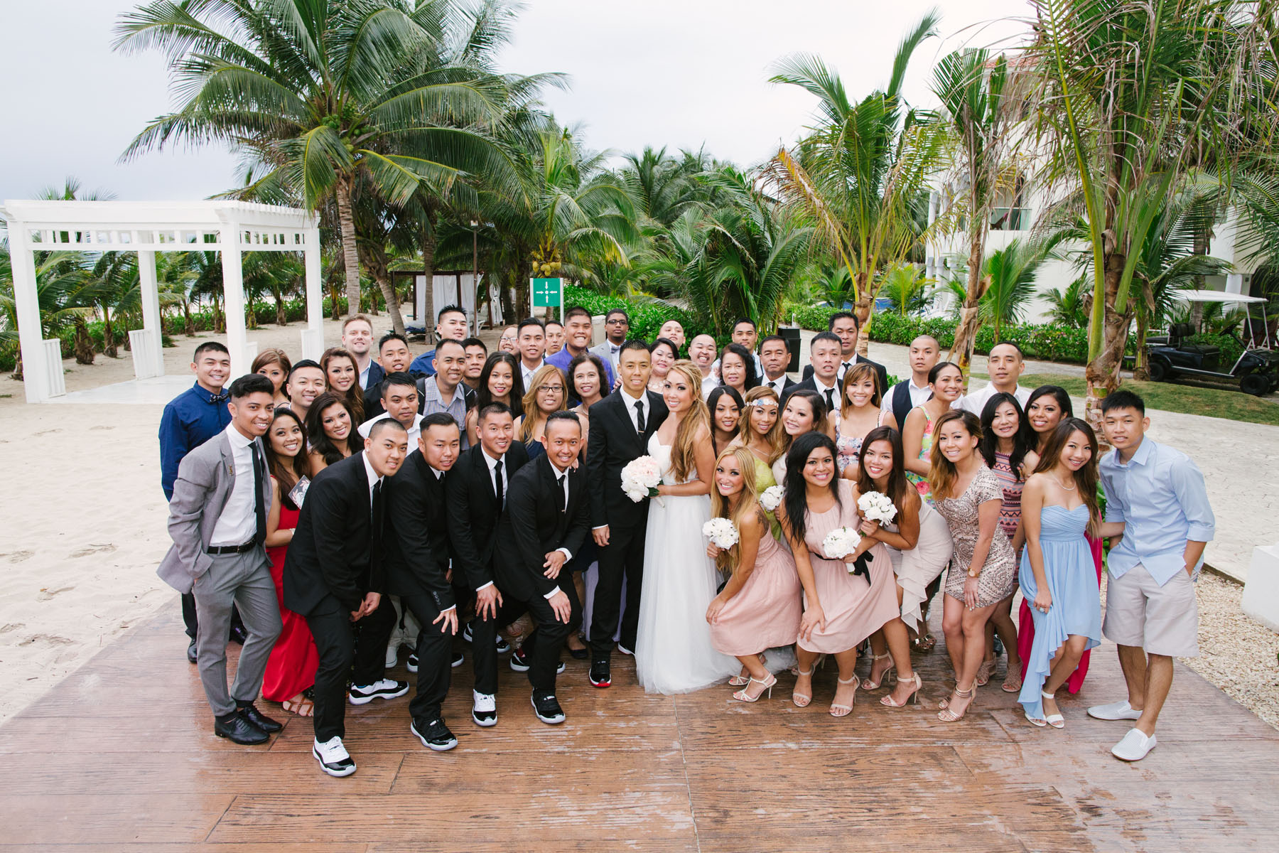 Cancun Mexico Wedding | Alisa + Lang